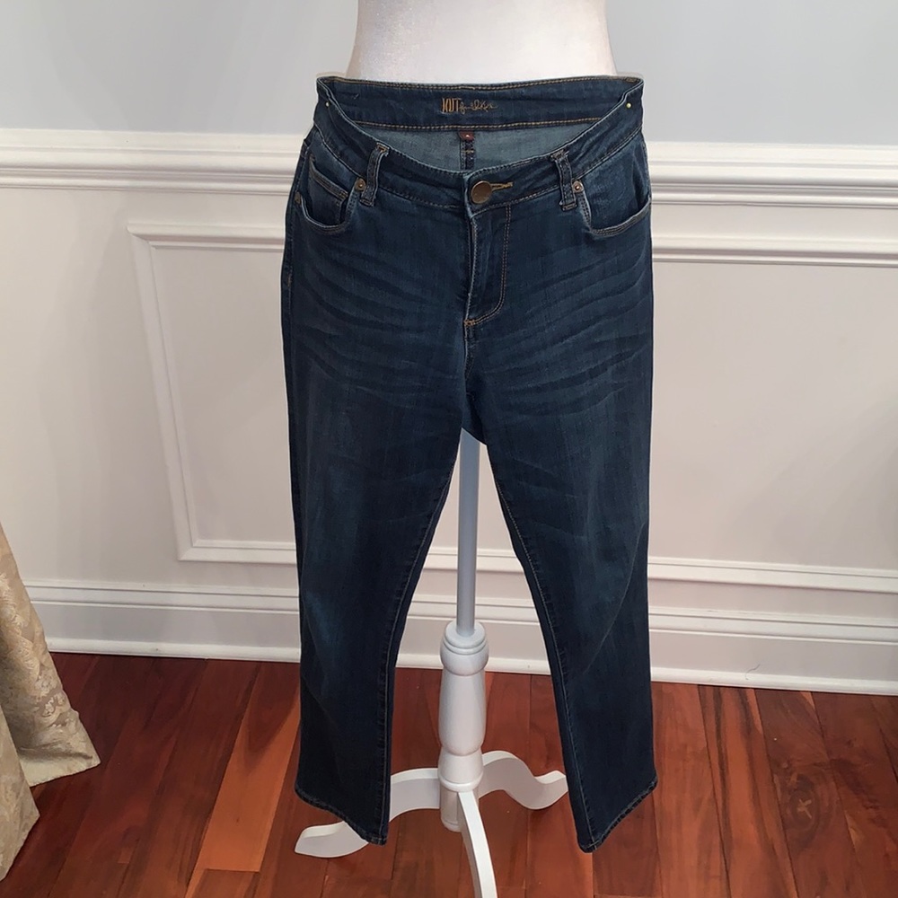 Kut From The Kloth Straight Leg Jeans Size Four
